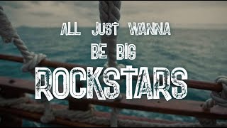 Nickelback  Rockstar Sea Shanty Lyric Video with The Lottery Winners [upl. by Harty]