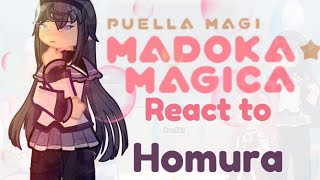 Madoka magica react to Homura akemi  PMMM  175x speed  plopsir [upl. by Docila]