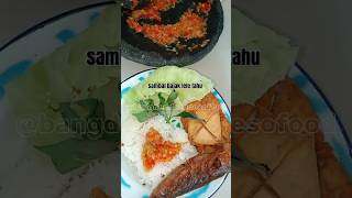 SAMBAL BAJAK ‼️ LELE TAHU BELAH shorts sambalbajak masakansimple resepsambal [upl. by Ennaharas2]