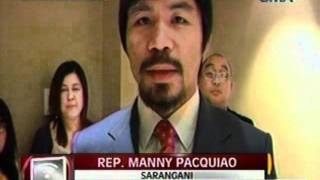 24oras Manny at Jinkee Pacquiao dumalo sa birthday party ni Muhammad Ali 021912 [upl. by Church]