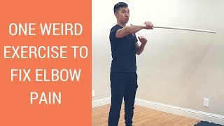 One Weird Exercise To Fix Elbow Pain from Working Out [upl. by Conni]