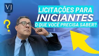 LICITAÇÕES PARA INICIANTES O QUE FAZER COMO COMEÇAR Prof Pedro Durão lei14133 licitacao nll [upl. by Danyette993]