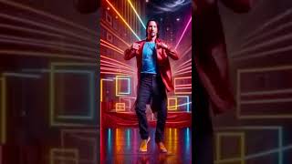 DANCING HOLLYWOOD STARS  KEANU REEVES [upl. by Entruoc]