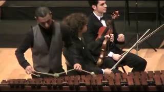 Concerto for Marimba III mov  E Séjourné Conrado Moya marimba [upl. by Yejus]