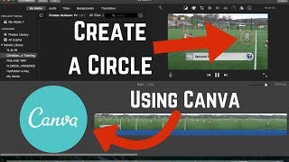 How to Add a Circle to Your Highlight Videos on iMovie FREE and EASY [upl. by Nahttam]