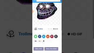 Troll face editing app [upl. by Noskcire]