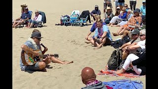 Eric Dellenbach Beach Memorial  quotBro Hymnquot Group Sing [upl. by Arrac]