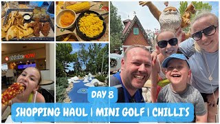 Orlando Florida Day 8  Shopping Haul  Winter Summerland Mini Golf [upl. by Ecyal679]