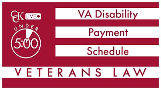 VA Disability Pay Dates 2023 VA Payment Schedule [upl. by Noyr]