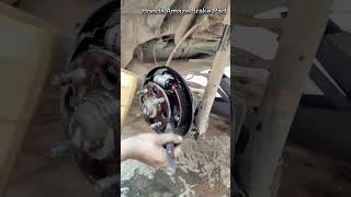 Honda Amaze Brake pad change honda mechanic [upl. by Smukler]