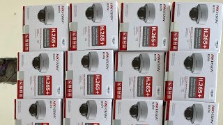 HIKVISON IP CAMERA installation [upl. by Leis]