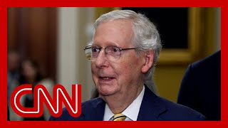 Hear McConnells answer when asked about confronting bad blood with Trump in upcoming meeting [upl. by Argus461]