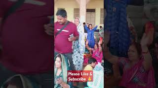 हरे रामा हरे कृष्णा vrindavan shorts dance video bhakti jai music bihari sanatan kirtan [upl. by Derna]