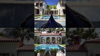 TOUR AN AMAZING MILLIONAIRES MANSION IN MIAMI [upl. by Faubion]