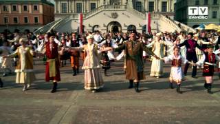 Zamość Bicie Rekordu Guinnessa  Polonez [upl. by Vikky671]