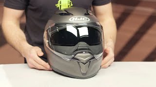 HJC F70 Helmet Review [upl. by Omocaig]