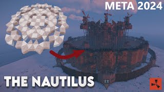 THE NAUTILUS  THE MOST META ZERG BASE  Rust Building Tutorial 2024 [upl. by Avert]