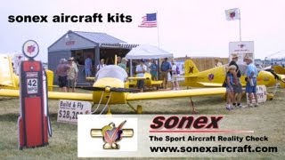 Sonex Aircraft Sonex Sport plane Waiex amateurbuilt aircraft Xenos Motorglider AeroVee engine [upl. by Warrick]