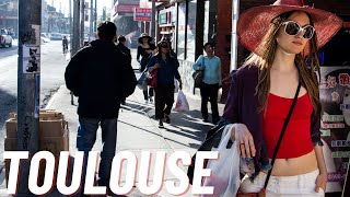 WALK TOULOUSE Le Capitole France 4k video Virtual walk TOULOUSE FRANCE 🇫🇷 WALKING TOUR [upl. by Letsyrhc835]