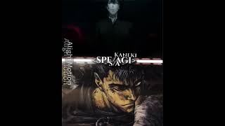 YosuaEditsAnime kaneki VS gust anime versus animeedit kenkaneki berserk edit [upl. by Arraet]