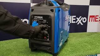 Generador Hyundai Bencinero Inverter 2000w Partida Manual SELLO SEC [upl. by Barlow]