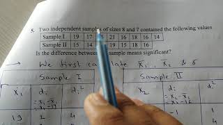 Lecture 4 Sampling Test of difference of means [upl. by Archie275]