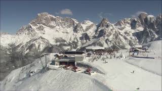 San Martino di Castrozza Alpe Tognola  Narty Włochy [upl. by Nissensohn734]