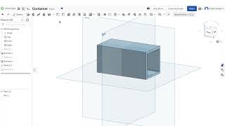 OnShape Container Project Tutorial [upl. by Bascio566]