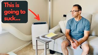 Do Portable Air Conditioners REALLY work Rintuf 12K BTU Review [upl. by Reddin653]