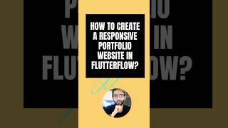 How to Build a Stunning Responsive Portfolio Website with FlutterFlow – Full Tutorial 🚀🔥 [upl. by Alphonso]