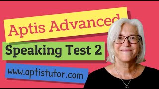 Aptis ESOL Advanced Speaking Exam 2  Advanced Speaking Examen 2 [upl. by Salome786]