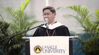 Cardinal Tagle Receives Honorary Degree from La Salle University [upl. by Aldric]