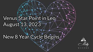 New Venus Beginnings with Venus Star Point in Leo  2023 Astrology [upl. by Omiseno]