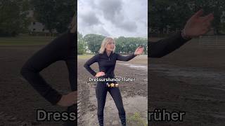 War damals alles besser 🤔 dressur dressage reiten dressurreiten pferdemädchen pferde [upl. by Anael]