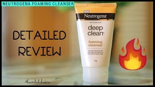 Neutrogena Face Wash Review  Bearded Chokra [upl. by Odrarej614]