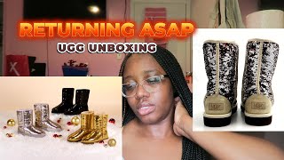 UNBOXING THE VIRAL UGG SLIPPERS I might return them [upl. by Lrac]