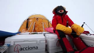 Navegación a bordo del trineo ACCIONA WindPowered Antártica [upl. by Karsten]