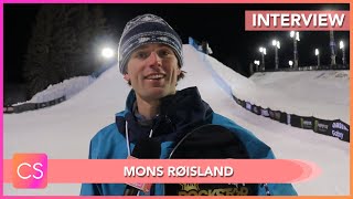 Mons Roisland Says Hes quotHappy to Be on the Podiumquot After Bronze Medal Wins at X Games Aspen 2024 [upl. by Heidt]