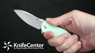 CRKT 2560 Lucas Burnley Ibis Frame Lock Flipper Knife [upl. by Nimajneb839]