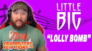 LITTLE BIG LOLLY BOMB OFFICIAL MUSIC VIDEO REACTION [upl. by Laehcimaj]