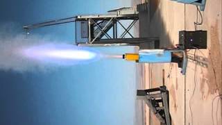 RaD multicolor rocket propellant static test [upl. by Tdnaltroc58]