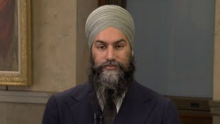 Throne speech suggests Liberals have run out of ideas Singh [upl. by Imailiv]