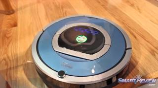 CES 2013  iRobot Roomba 790 Vacuum Demonstration  700 Series Robotic Vacuum [upl. by Ariuqahs33]