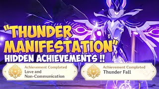 HIDDEN ACHIEVEMENT  Thunder Fall  Love amp Non Communication Achievement Thunder Manifestation [upl. by Sirtimid]