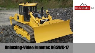 Unboxing Fumotec Komatsu Dozer D65WX17 [upl. by Heshum]