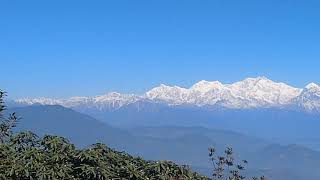 Kanchenjunga K2 what a view form Darjeeling Mahakal Temple  West Bengal Sikkim  India [upl. by Akehsal472]