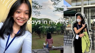 DAYS IN MY LIFE  haul playing badminton me time amp doing things I love 💐🍃 [upl. by Aicsila]