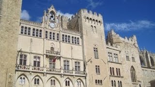 A Tour of Narbonne France  Including the Archbishops Palace [upl. by Yelime]