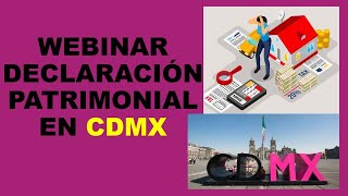 Soy Docente WEBINAR DECLARACIÓN PATRIMONIAL EN CDMX [upl. by Giuditta]