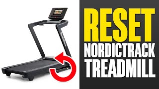 How To Reset NordicTrack Treadmill [upl. by Luz225]